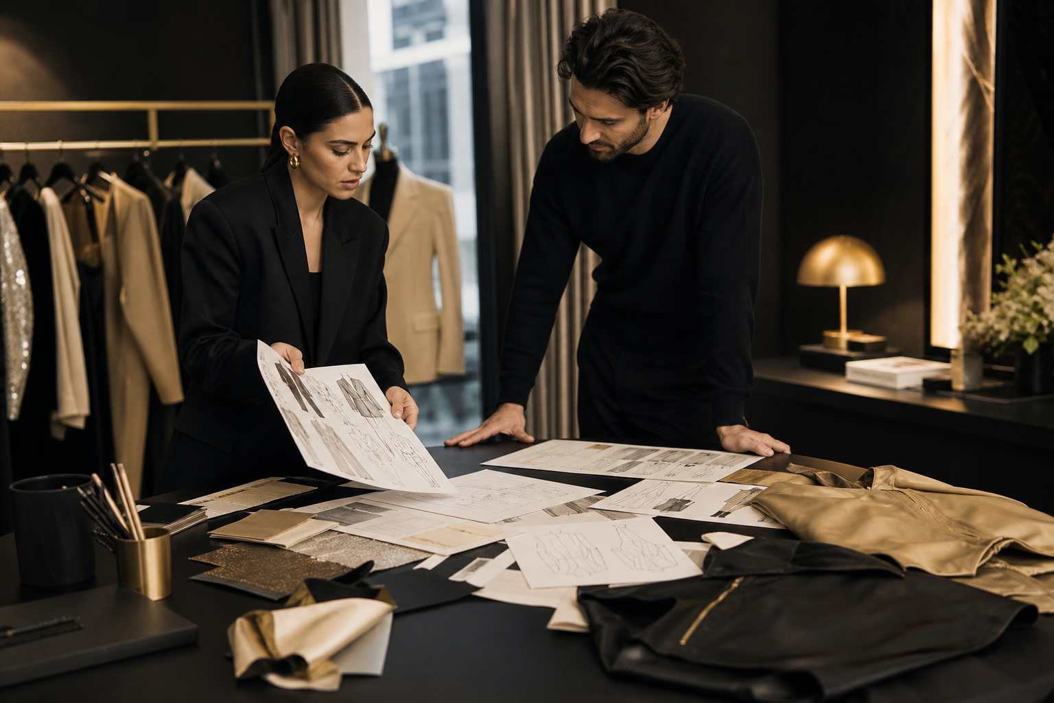 Apparel design and development table